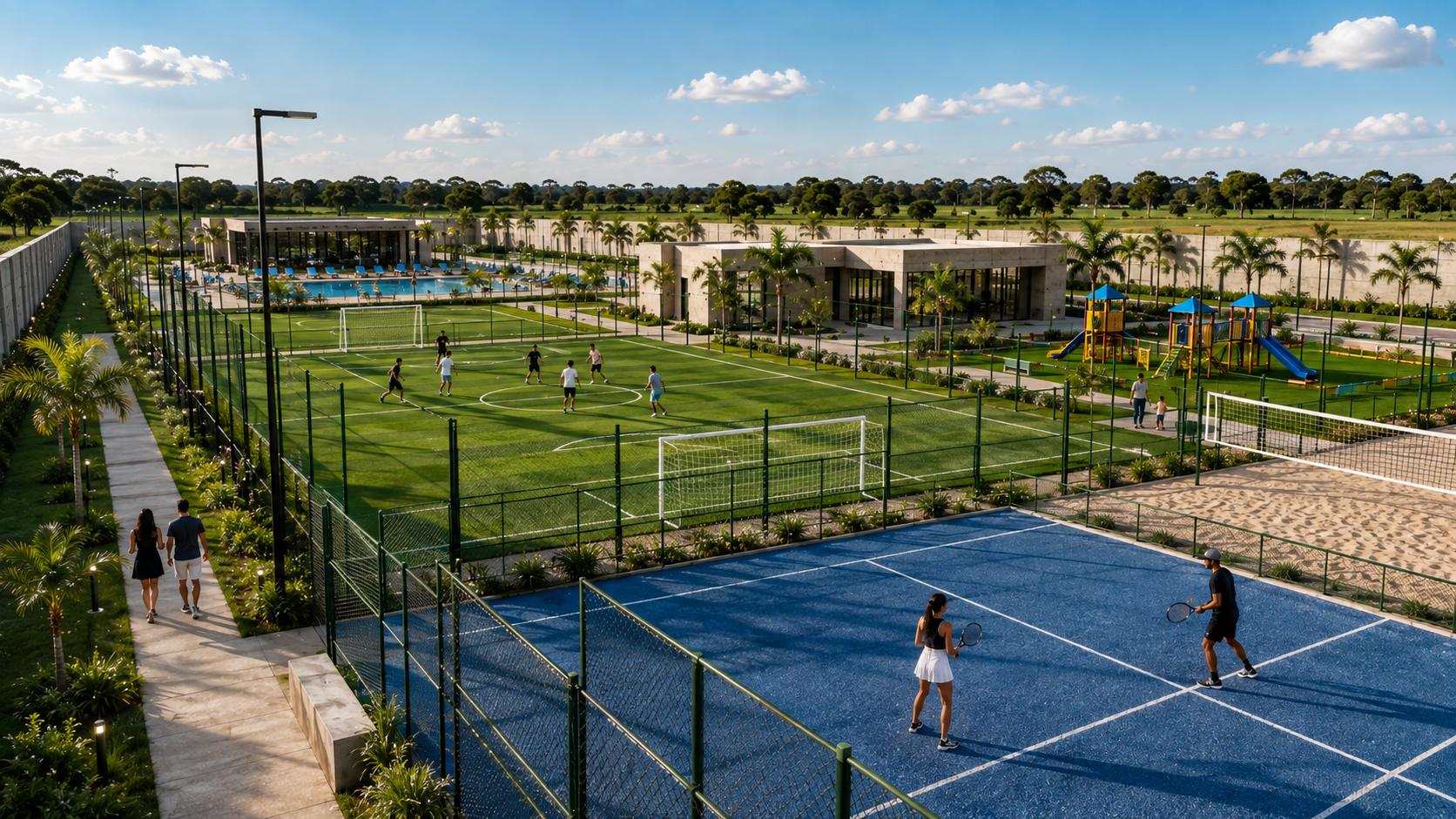 Quadras esportivas